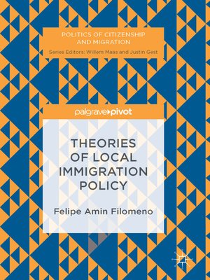 cover image of Theories of Local Immigration Policy